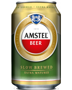 Amstel Beer Can 33.00 Cl 1 x 24