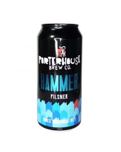 Hammer Pilsner Beer Can 44 Cl