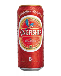 King Fisher Extra Strong Beer Can 50.00 Cl 1 x 24