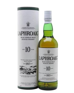 Laphroaig 10 Years Old Islay Single Malt Whisky 70 Cl