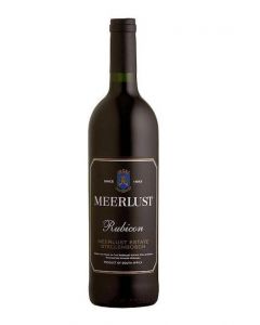 Meerlust Rubicon Red Wine 75 Cl