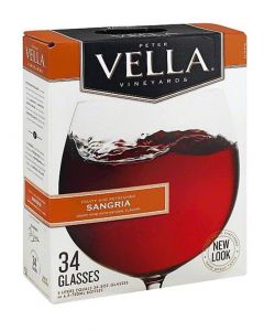 Peter Vella Sangria Wine 500 Cl