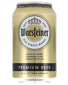 Warsteiner Premium Beer Can 33 Cl