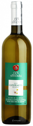 Clos St Thomas Les Gourmets Blanc Wine 75 Cl